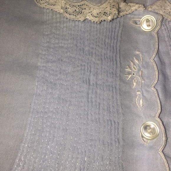 Fellman Bro’s Hand Made Sz 0-3 mos cotton dress - Picture 3 of 8